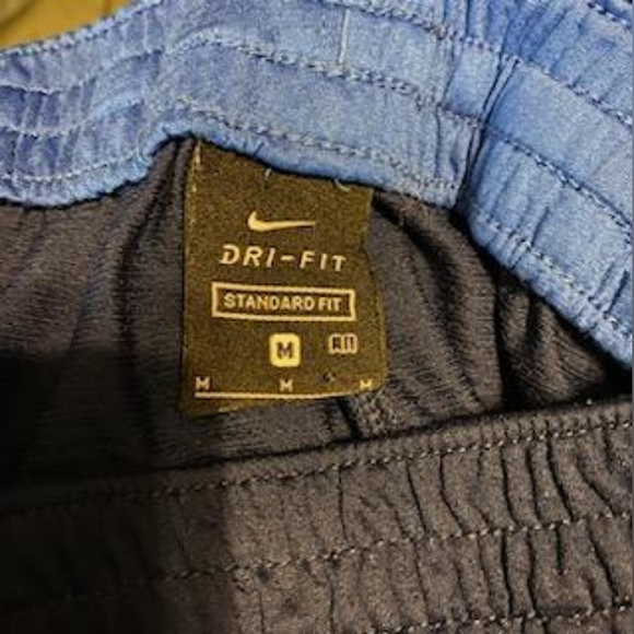 EUC Big Boy Nike Shorts Blue & Navy Color Block - Picture 4 of 6